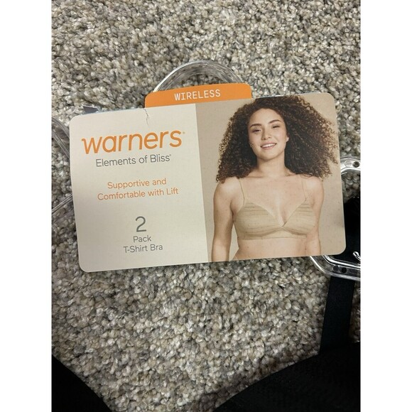Warners Elements Of Bliss 34C Bras Wireless 2 Pack - Picture 3 of 5